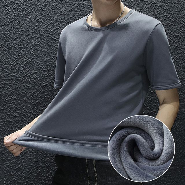 캐프 안감기모 반팔 티셔츠 이너티 홈웨어 SD-1004688