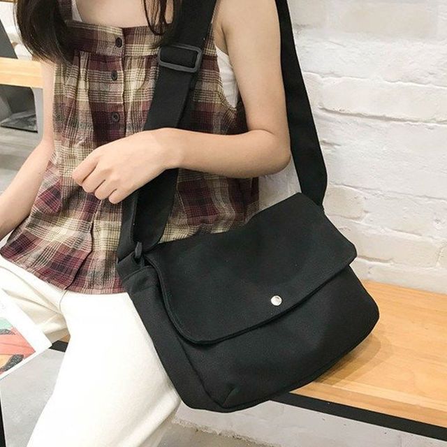 무지 캐주얼 숄더백 크로스백 데일리백 학생가방