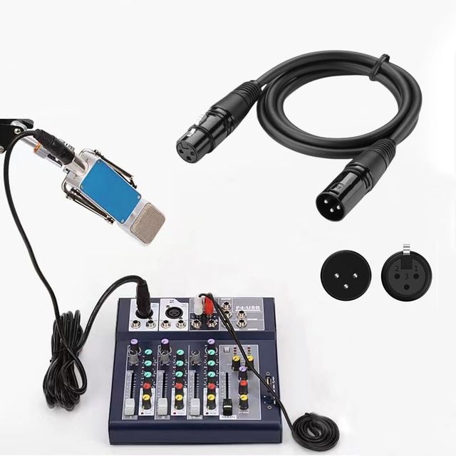 마이크 연장 케이블 암수 튜닝대 마이크선 연결선 2m