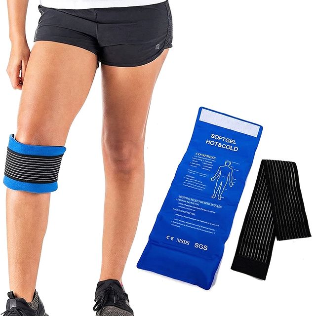 부착형 아이싱 슬리브 냉 온 찜질 찜질팩 스트랩 밴드