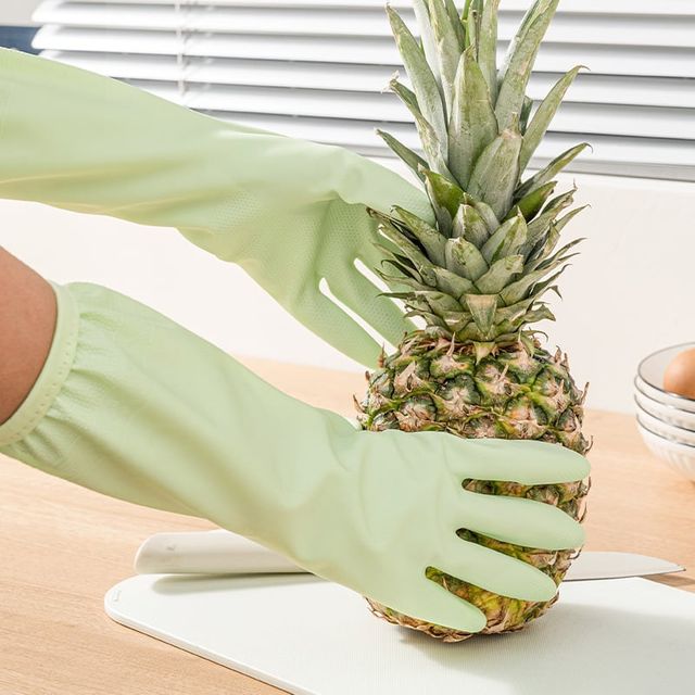 손목 밴드 고무장갑 3종세트 청소 설거지 위생 보호 주방장갑