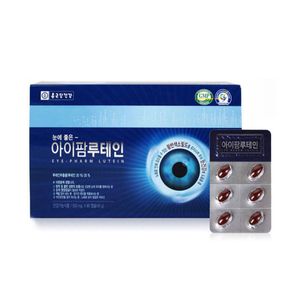 종근당건강 아이팜 루테인 90정 3개월분 눈건강 눈영