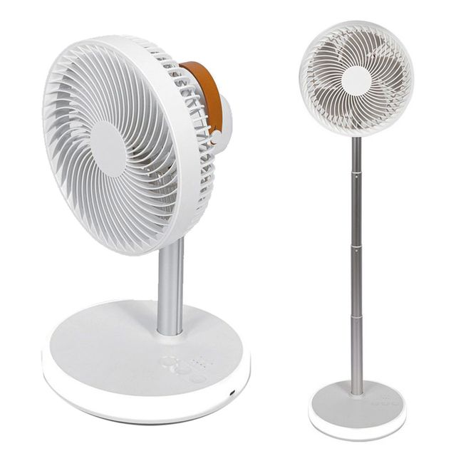 크루거8034 휴대용 무선 조명등 선풍기 8형 높이연장