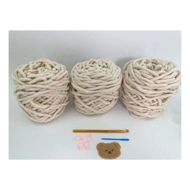 코바늘로 만드는 버킷햇 DIY 키트 뜨개질 모자 만들기