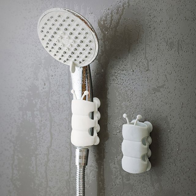 흡착식 문어빨판 샤워기 고정 거치대 LMCF-0046