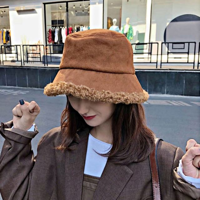 W 여성 스타일 좋은 따뜻한 스타일의 퍼 벙거지 모자