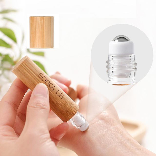 장만A805 대나무 케이스 볼롤러 에센스용기 10ml 엠플 화장품용기