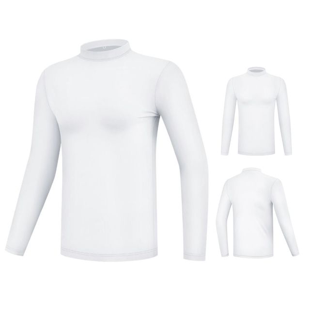 남성 골프 긴팔 쿨티셔츠 자외선 차단 이너웨어