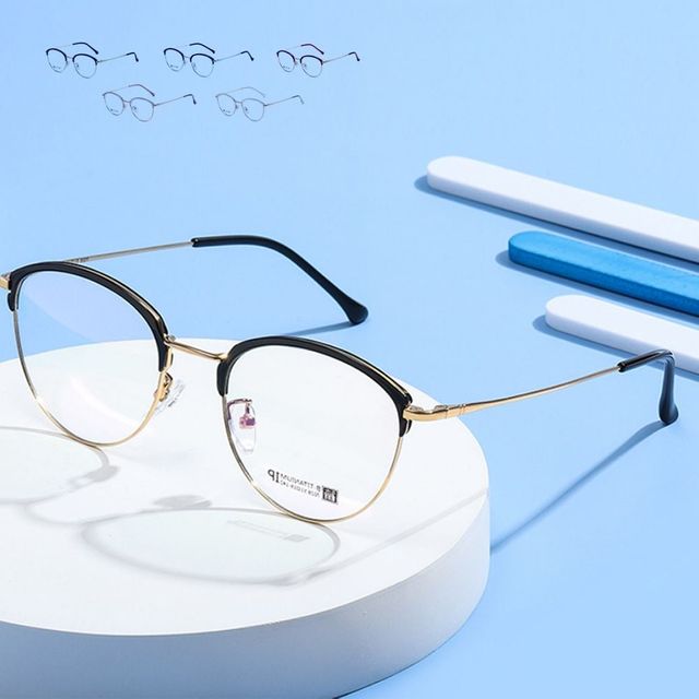 빈티지 초경량 베타티타늄 안경테 남녀공용