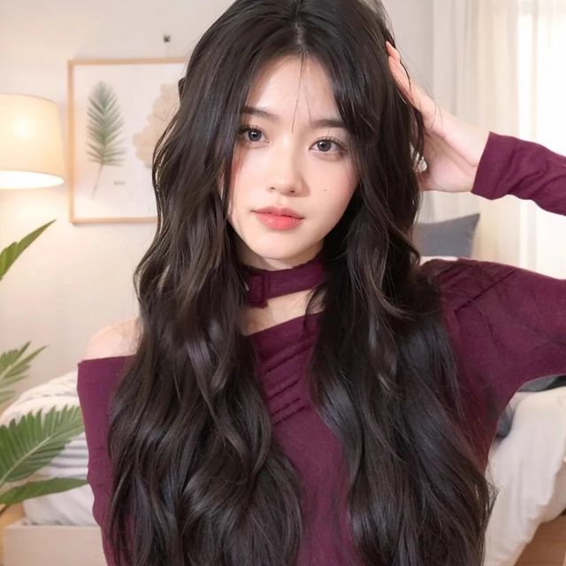 넨셜 물결웨이브 메쉬 여성 통가발 SD-251224