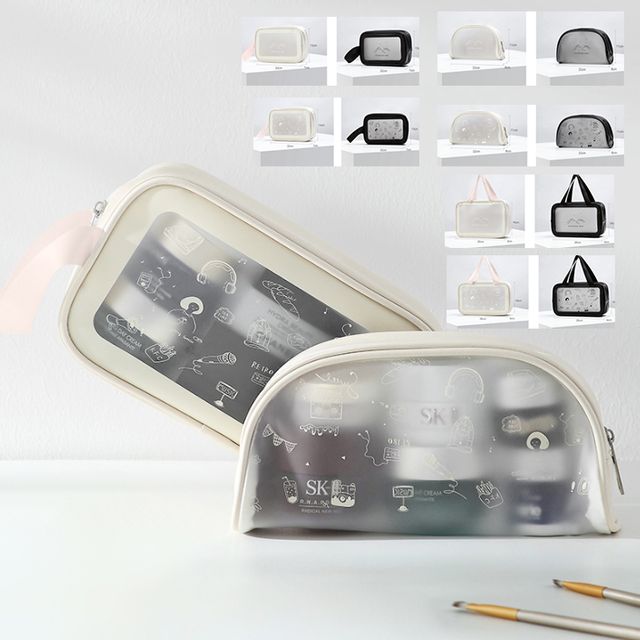키밍 메이크업박스 파우치 휴대용 세면가방 여행용