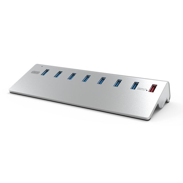 USB3.0 8포트 허브 스탠드형 퀵차지 데스크탑 노트북