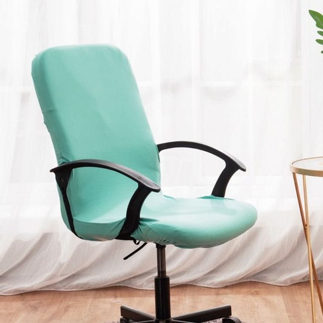 사무용 의자 커버 세트 좌석 등받이 보호 덮개