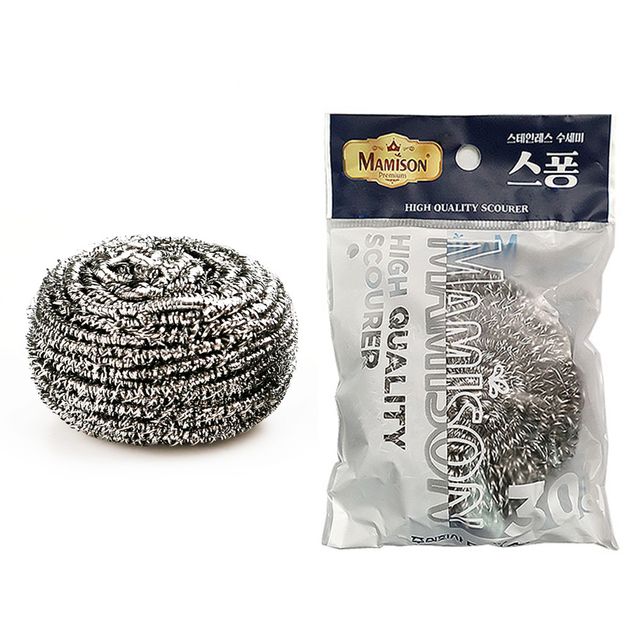 마미손 스퐁 보통사이즈 스텐레스 스텐 철수세미