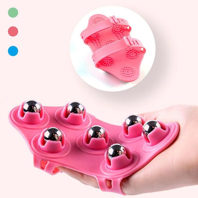 키밍 전신 마사지볼 자석볼 지압글러브 360도 회전 마사지기