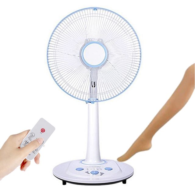 유니맥스8501 발터치 리모컨 선풍기 35cm 날개