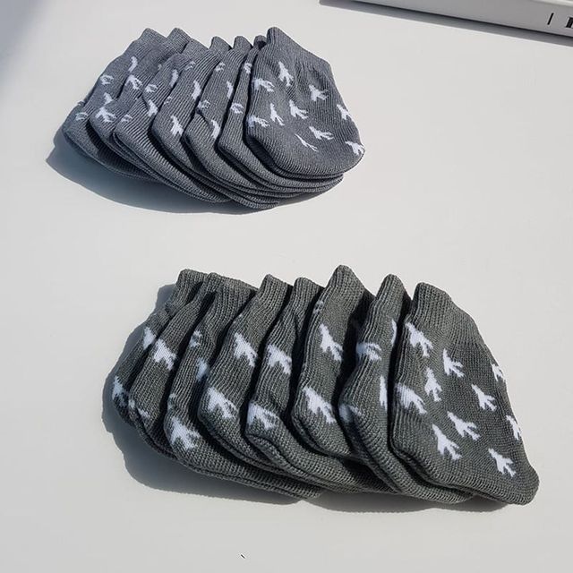 캐리어 바퀴 보호덮개 8P 딥그레이 오염방지 커버