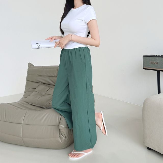 잔듀라 와이드 A핏 바스락 치마바지 SD-250720