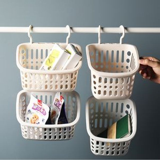 키밍 후크 연결 걸이 수납 바스켓 수납 정리 바구니
