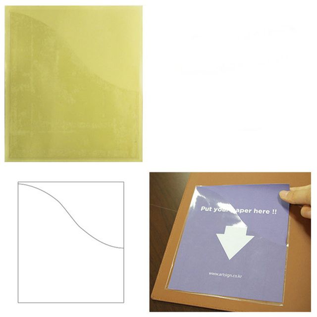 ( 코너형 포켓 라벨테이프 A5꽂이 30매 )