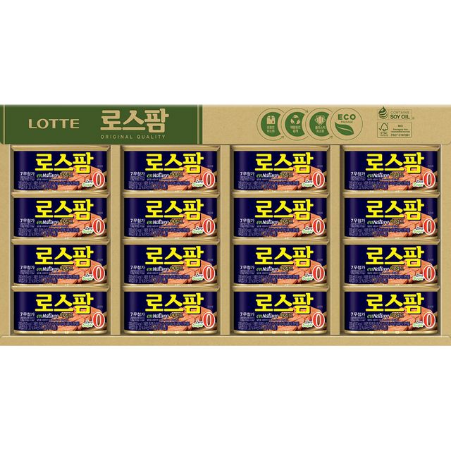 추석 선물 명절 햄 세트 로스팜 4호 200g 롯데푸드