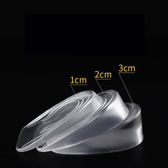 실리콘 키높이 반깔창 남녀공용 1cm 2cm 3cm 편안한 착용감