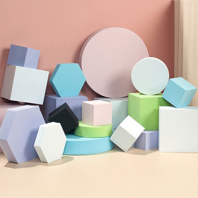 소형 전시다이 디스플레이박스 촬영소품 스툴 진열대