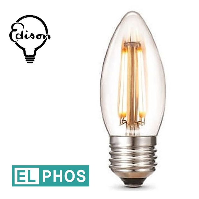 엘포스LED C35 촛대구 애디슨전구 인테리어 전구