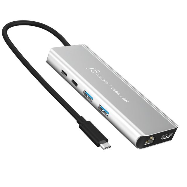 6in1 멀티허브 썬더볼트 USB4 8K HDMI화면복제 휴대용