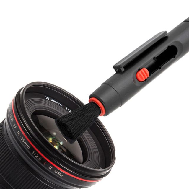 키밍 카메라 렌즈 청소펜 청솔브러쉬 먼지떨이 미니