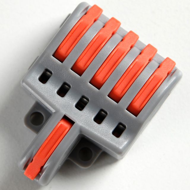 전기 배선 커넥터 확장형 전선 연결 1-5구