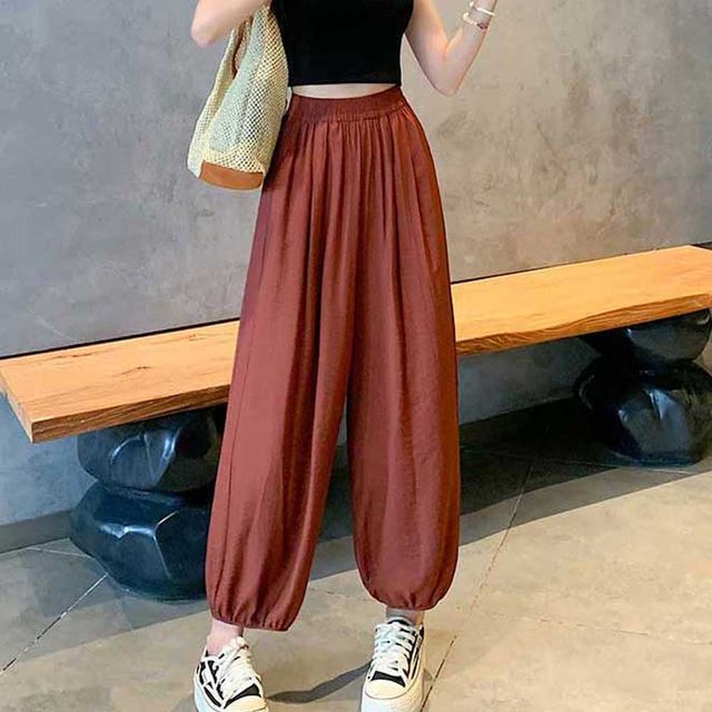 루즈핏 밴딩 바지 TD-1004387