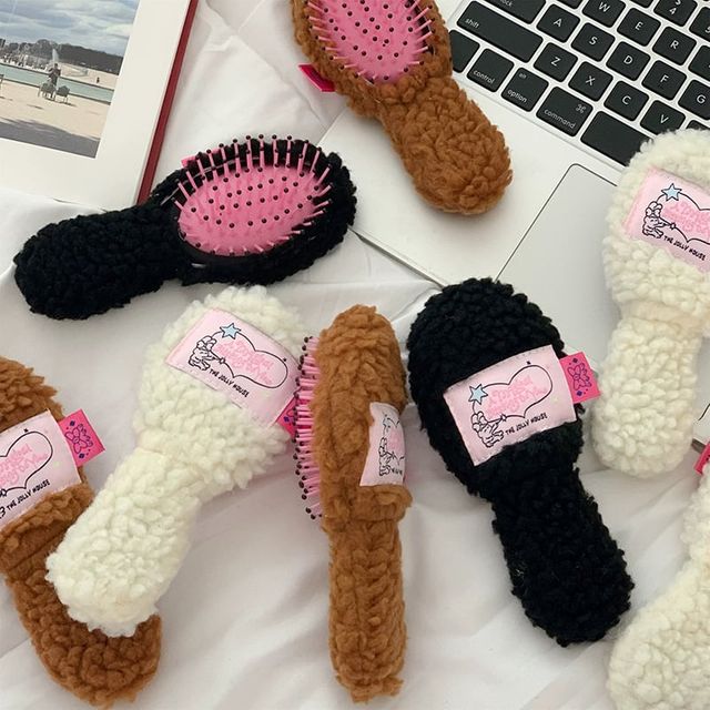 헤어브러쉬 쿠션빗 머리빗 휴대용 마사지 브러시