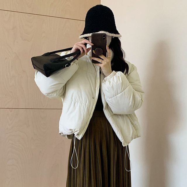 여자 루즈핏 웰론 숏패딩 3color DK-1005026