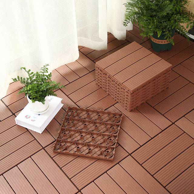 베란다매트 집꾸미기 셀프 인테리어 미끄럼방지 타일 9장 1세트