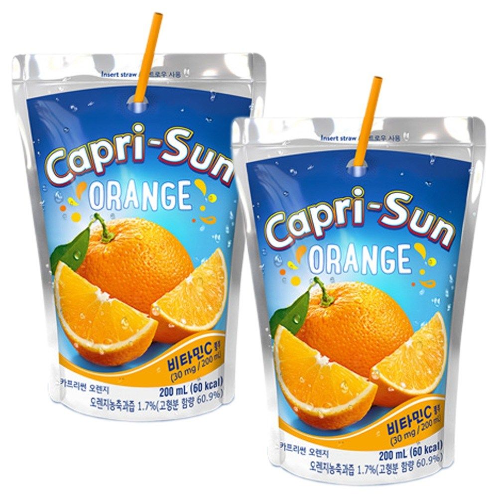 카프리썬 오렌지 200ml x 20입 (10입x2박스)