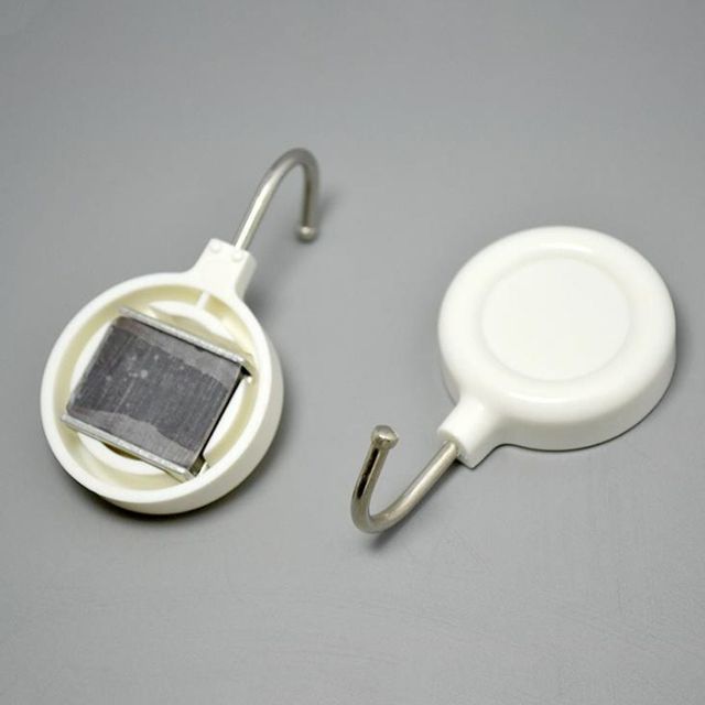 자석 후크 행거 2개 세트 냉장고 마스크 걸이