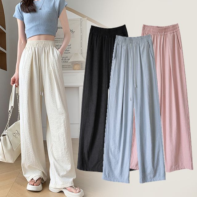 올비아 보들보들 빅와이드 팬츠 SD-250405