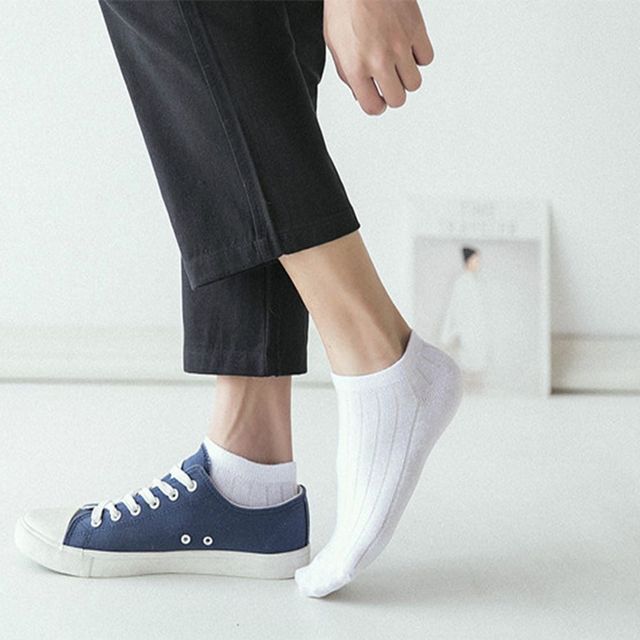 남성 무지 발목 양말 기본 스타일 편안한 착용감