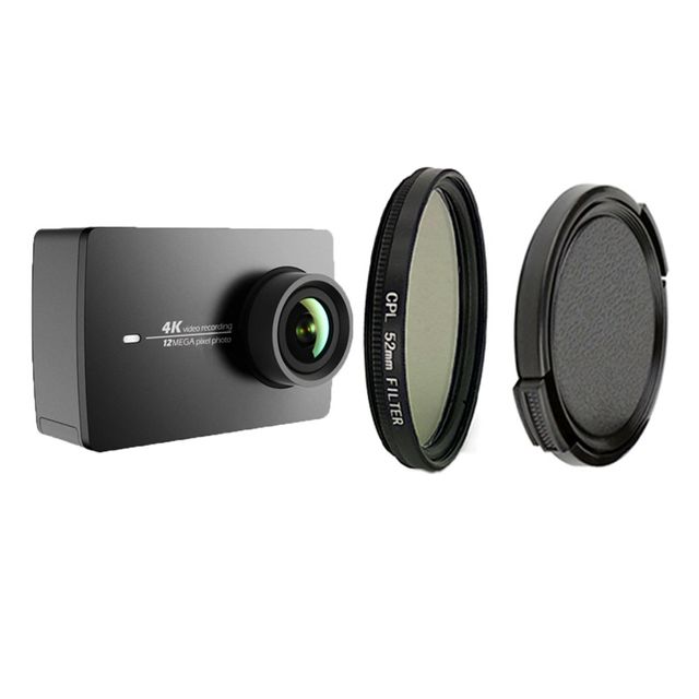 CPL 필터 편광 렌즈 52mm 샤오미 YI 4K 액션캠 PLUS