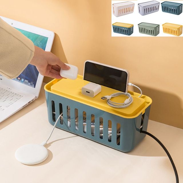 키밍 멀티탭 정리함 콘센트 정리 보관 박스
