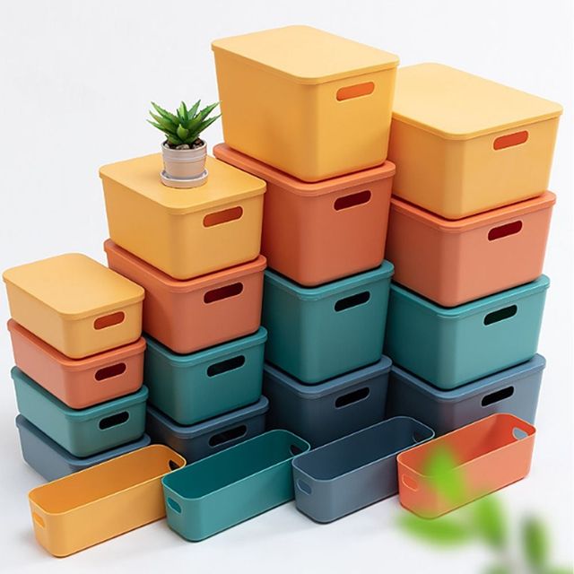 다용도 컬러 수납박스 정리함 장난감 수납장