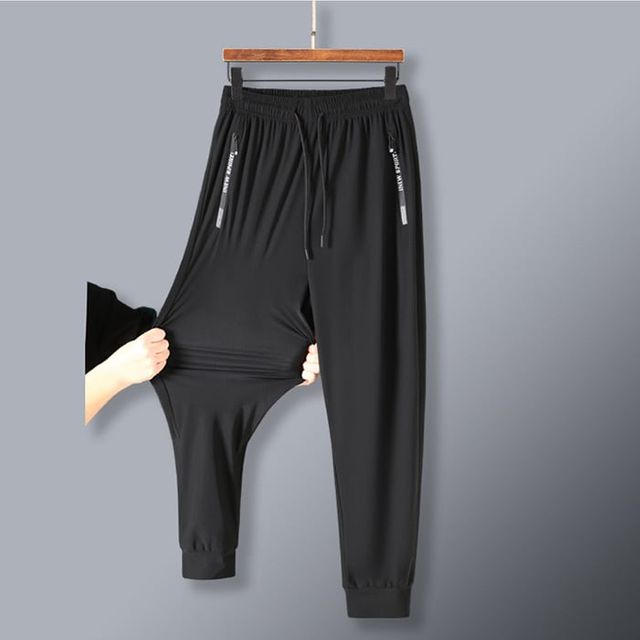 여름 남자 밴딩 바지 루즈 팬츠 쿨 트레이닝 빅사이즈