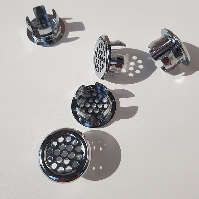 세면기 구멍마개 25p 배수구캡 물넘침방지 플라스틱