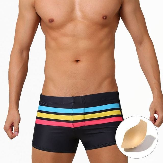 남성 수영 라인 케어 트렁크 팬티 수영복 속옷 사각팬티