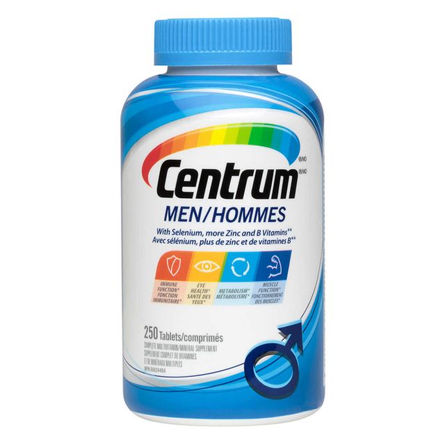 [해외] 캐나다 센트룸 남성 종합비타민 맨 옴므 250캡슐
