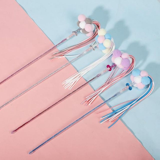 키밍 고양이 낚시대 애완용품 장난감 캣 놀이