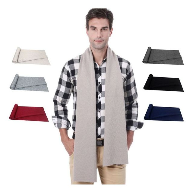 키밍 겨울 남녀 공용 니트 숏 머플러 따뜻한 패션 아이템