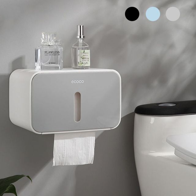 키밍 방수 휴지걸이 수납함 거치대 필수템