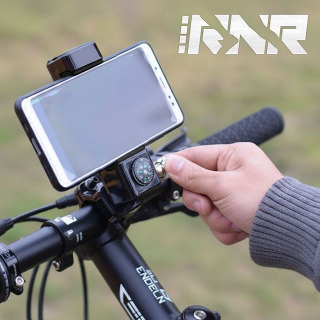 런앤로 후레쉬 라이트 자전거 스마트폰 핸드폰 거치대
